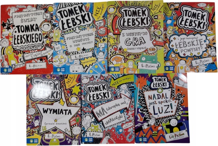 Zdjęcie egzemplarza: Tomek Łebski Tomy 1-6 + Nadal jest Spoko / Liz Pichon / lit. młodzieżowa