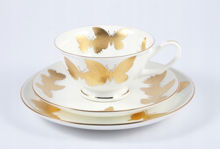 Porcelánový Šálek dezertní talíř