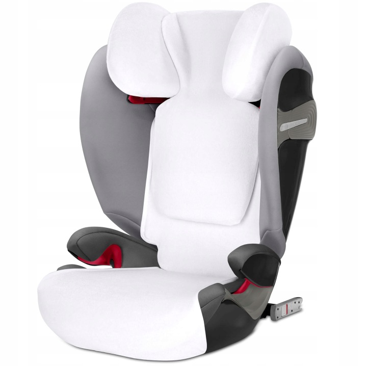 CYBEX літній чохол для крісла PALLAS / SOLUTION S біло-сіра — фото 4