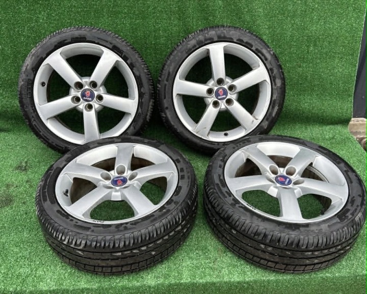 Jantes d’aluminium Saab 9-3 93 alu45 OE 5x110 ET41 Pneumatiques, pneus d’été 2021 Roues