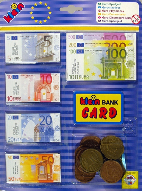 Theo Klein - Гроші для гри "Euro" з карткою кредитною, блістер — фото 4