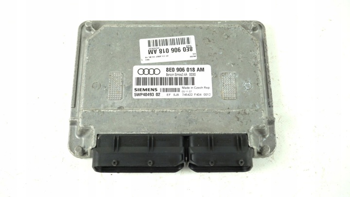 computer bedienteil des motors AUDI A4 B7 1.6 08E906018AM 5WP40493 02