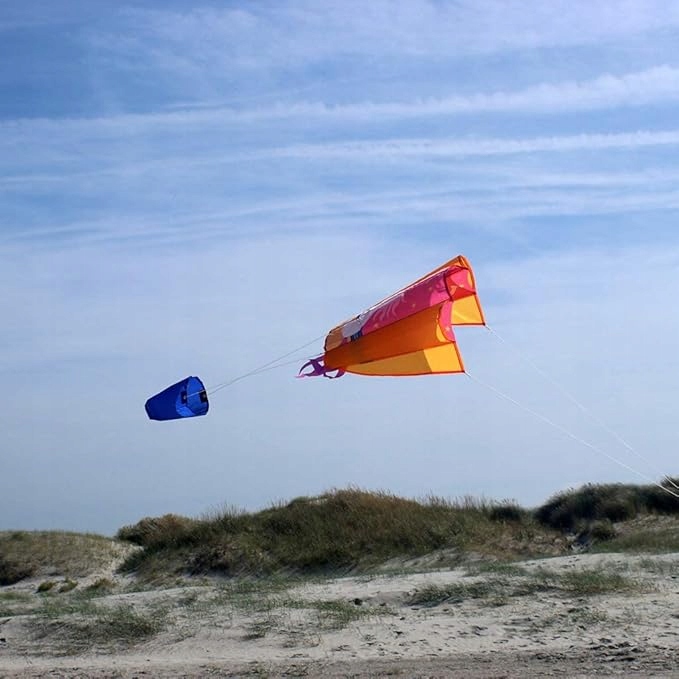 Повітряний змій для дітей WOLKENSTURMER KITES для дітей санки єдиноріг 65 x 44 см — фото 2
