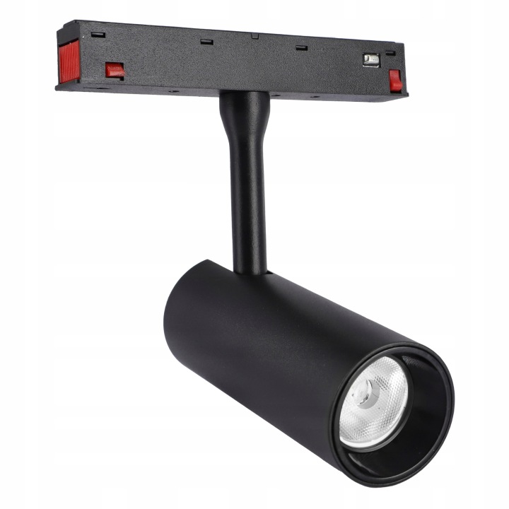Led spotový kolejnicový reflektor, lampa 12W 4000K Ugr 16
