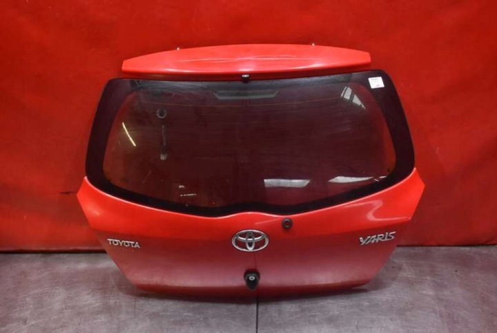 Porte arrière coffre hayon Porte coffre hayon Arrière Arrière Rouge TOYOTA YARIS 2 II 3D 05-09