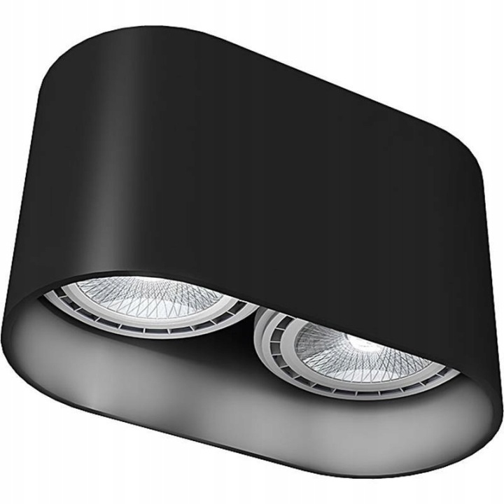 Nástěnné svítidlo Oval Black 9240