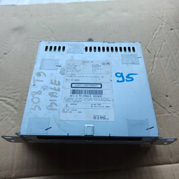 Stacja multimedialna Peugeot 308 PU3396A