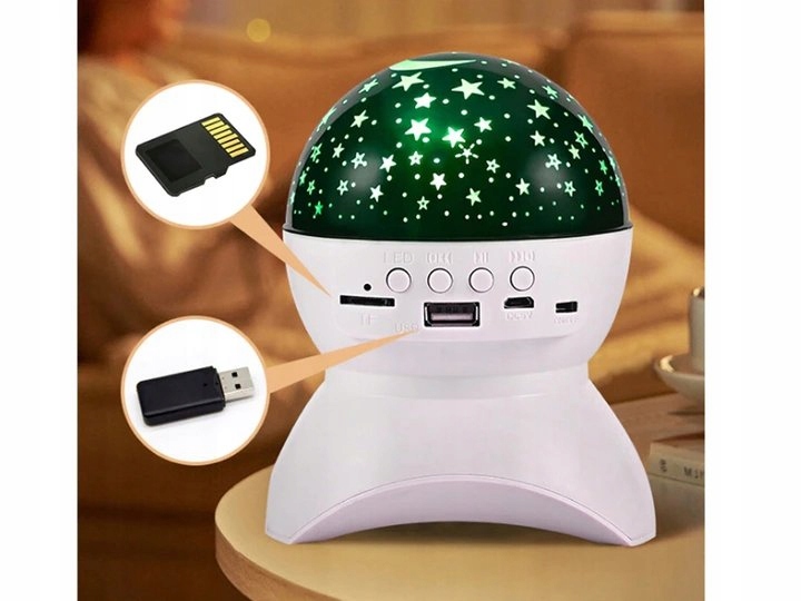 Проектор зірок нічник неба STAR LED колонка BLUETOOTH USB проектор — фото 11