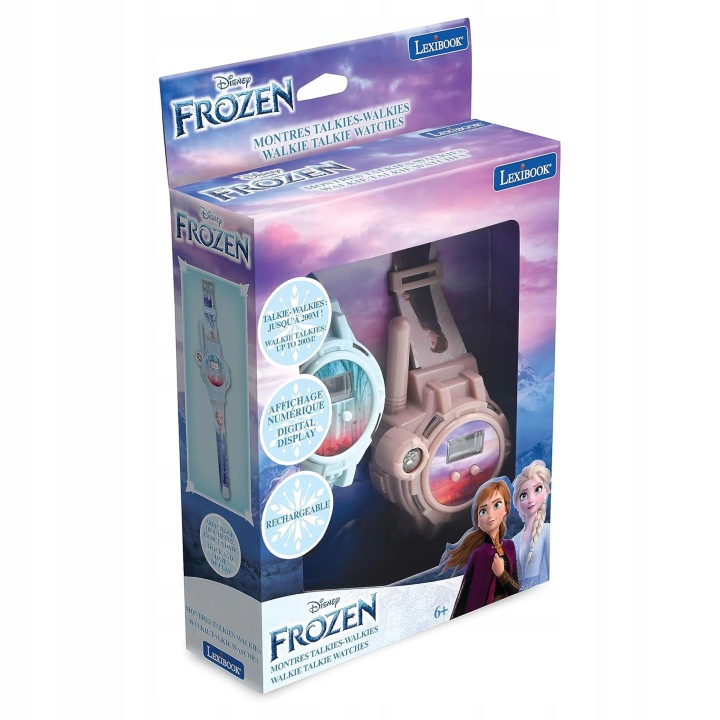 Lexibook Frozen крижане серце Годинник з раціями Walkie Talkie -2 шт. — фото 3