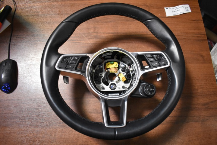IDEALNA lenkrad Schaltwippen PORSCHE PANAMERA 971 CAYENNE 9Y 1