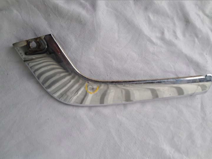 CHROM front left of a bumper MERCEDES W126 LIFT 85-91 1268850274