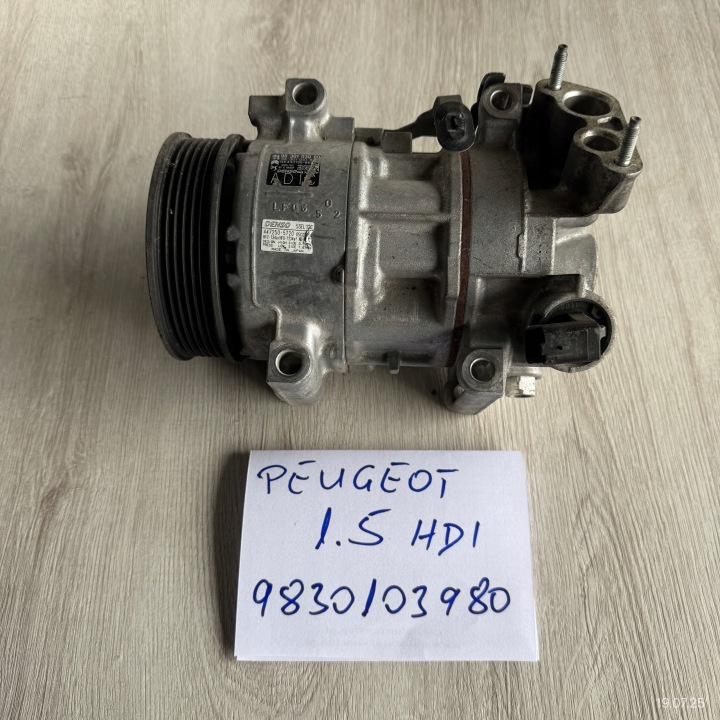 Compresseur Pompe Climatisateur air conditionné Compresseur CITROEN PEUGEOT 1.5 HDI 9830103980