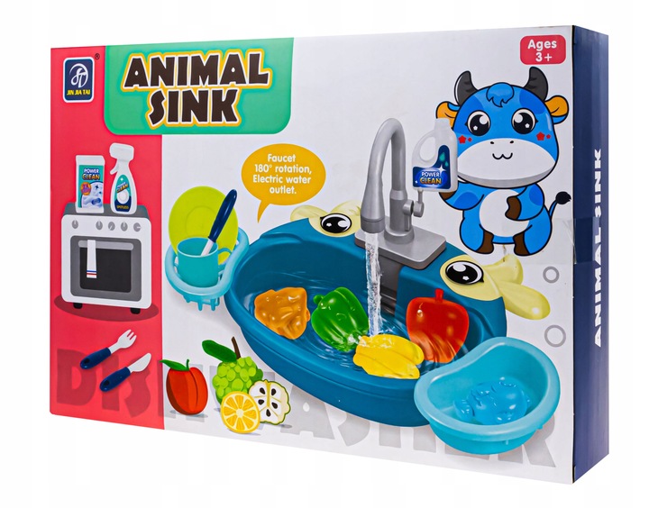 SINK FOR CHILDREN KITCHEN WITH WATER INTERACTIVE TAP REAL WATER Manufacturer code 6575