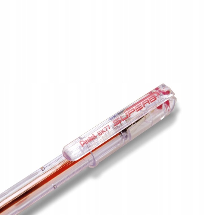 Ручка PENTEL BK77 червоний NaBiurQ — фото 5