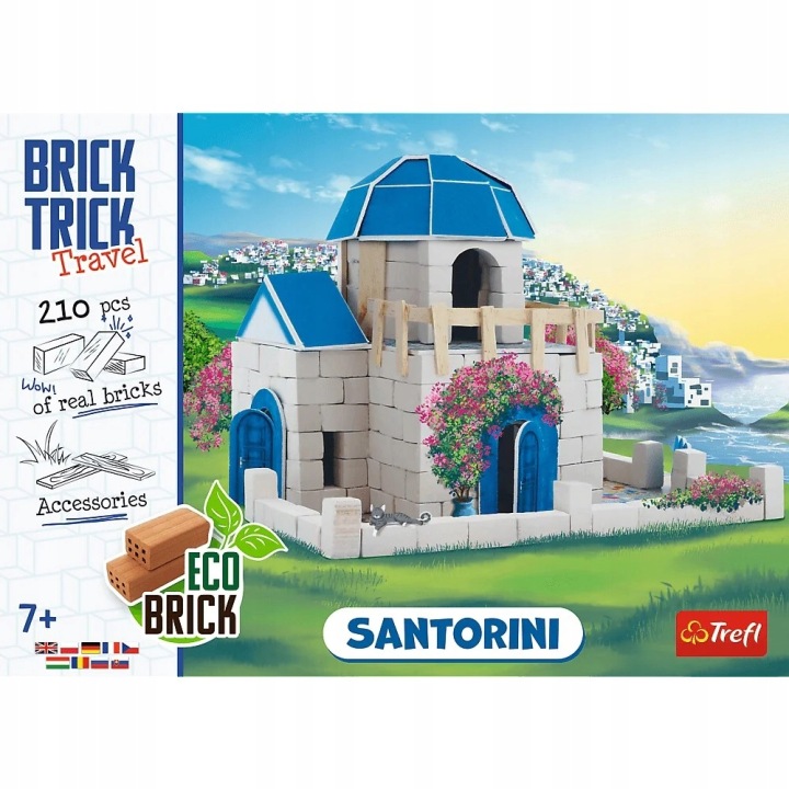 Цеглинка TRICK SANTORINI будуй з цеглини конструктор 210 деталей — фото 2