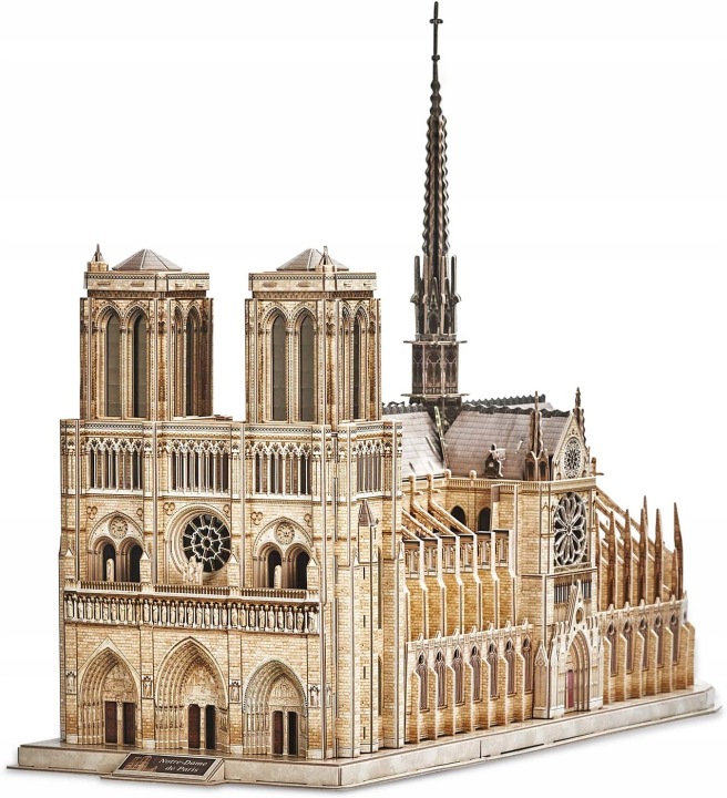 Пазли 3D Notre Dame de Paris CubicFun 293 елементи на подарунок — фото 13