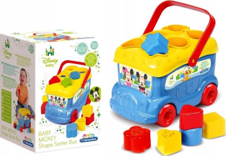 Іграшковий Автобус Baby Miki Mickey Disney Іграшка Для Дитини Clementoni — фото 5