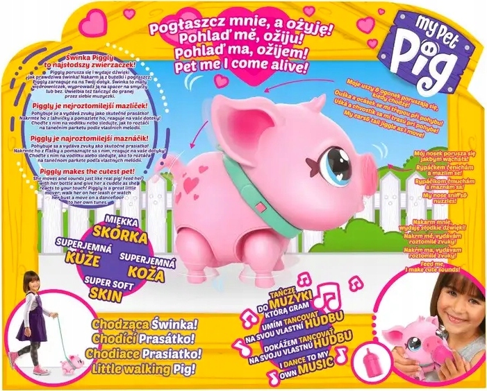 Інтерактивна іграшка Little Live Pets Моя свинка Piggly (виставковий) — фото 8