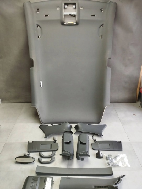 Volkswagen Scirocco krovna obloga crna stupovi 1K8867500T