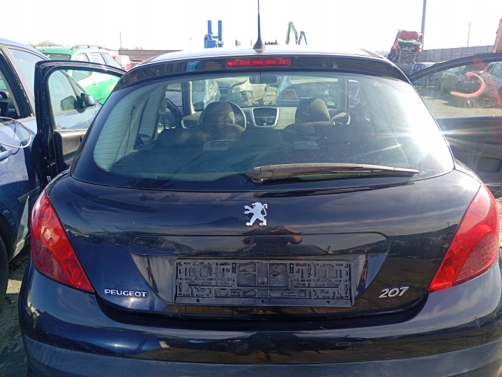 Peugeot 207 07-13 heckklappe kofferraumdeckel Kofferraum hinten heck kod lakieru EXLD