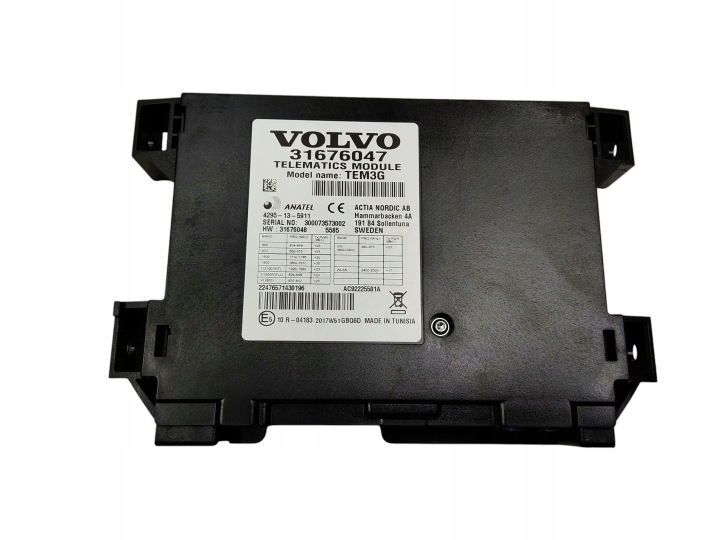 modulo Centralina TELEFONU VOLVO V40 II V60 e LIFT 31676047