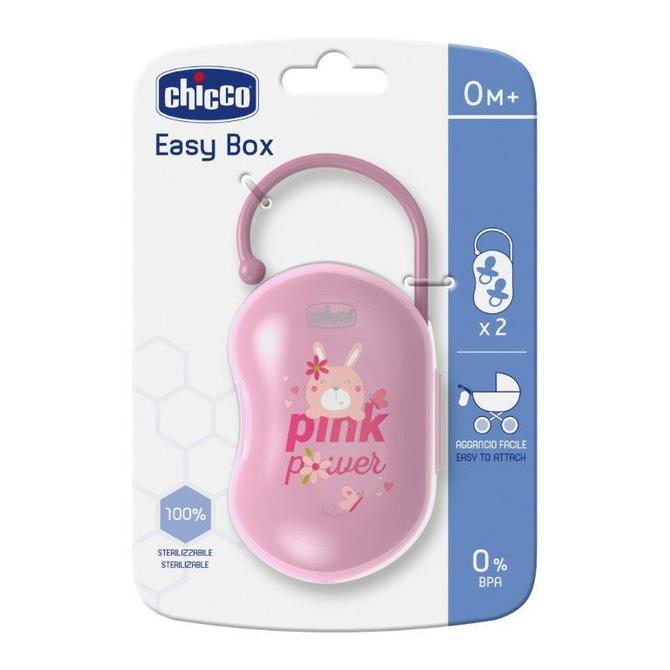 Контейнер для соски Chicco рожевий Easy Box