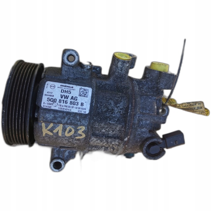 VW GOLF 5Q0.816.803.B 5Q0.816.803 5Q0816803B 5Q0816803 B compressor; KLIMATYZ