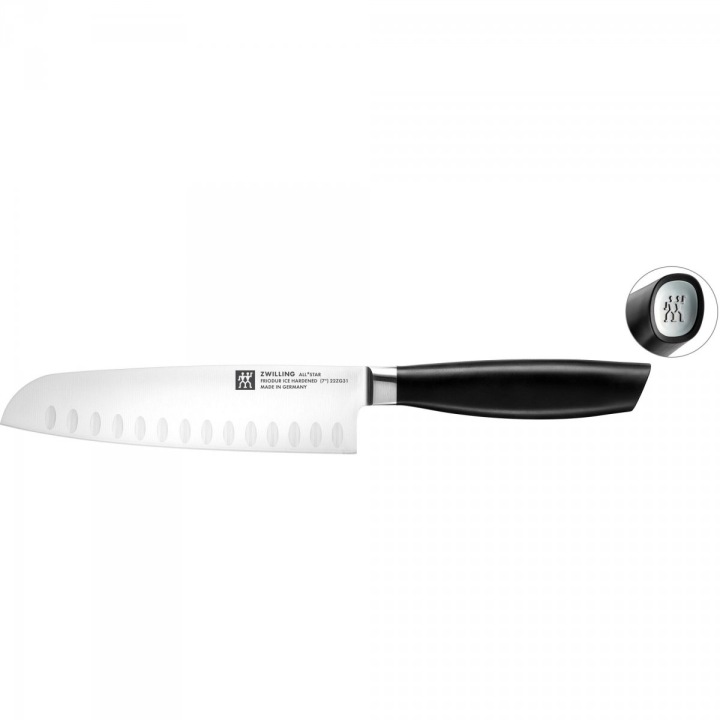 Nůž s drážkami 18 cm Stříbrný All * Star Zwilling