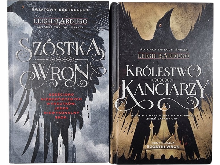 Zdjęcie egzemplarza: Szóstka Wron + Królestwo Kanciarzy / Leigh Bardugo zestaw