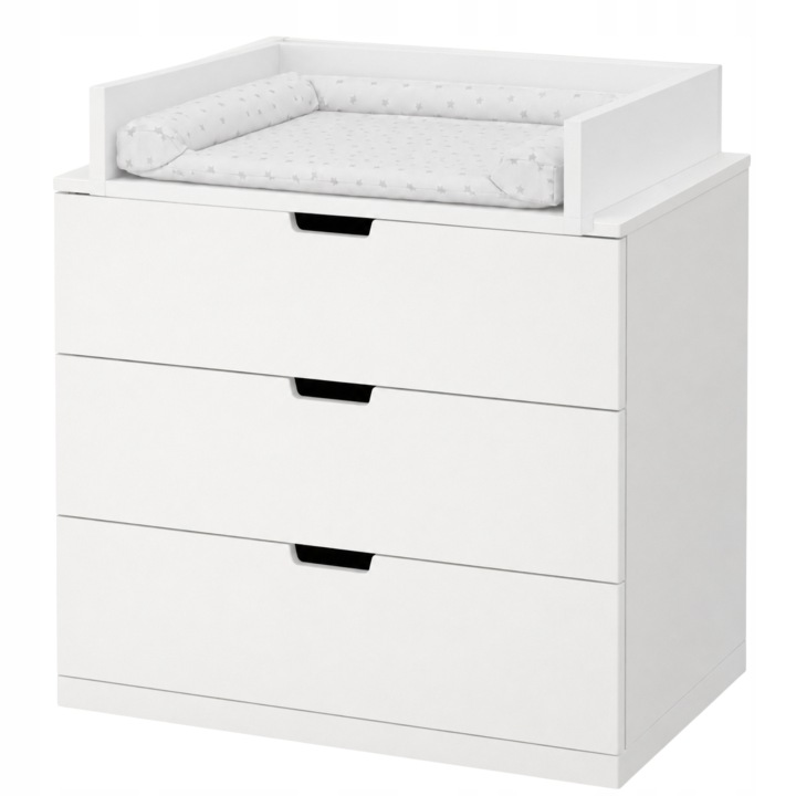 Пеленальник накладка на комод білий універсальна 50x70 MALM HEMNES — фото 8