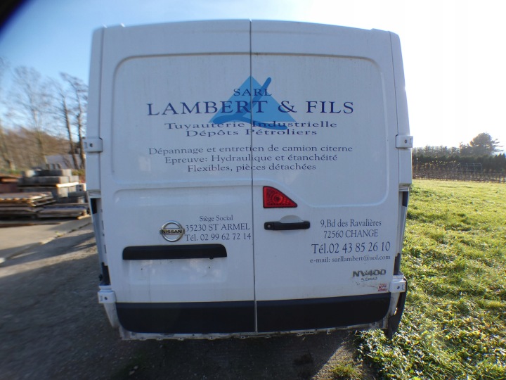 Renault Master III IV Portière Arrière Gauche Droit Couleur DQNC BIALE Complets
