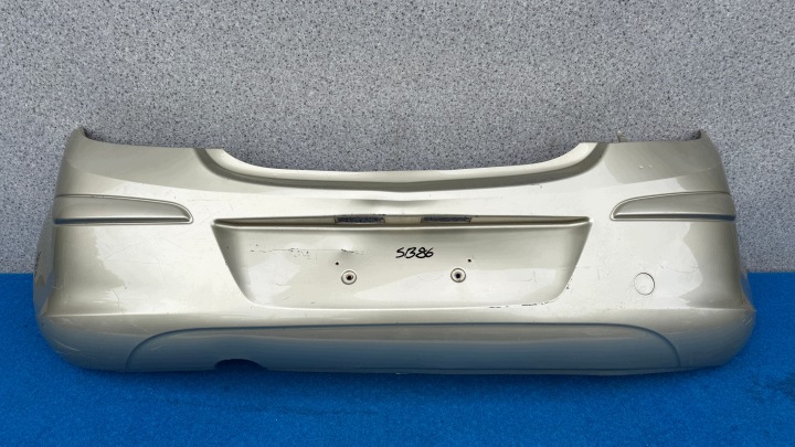 OPEL CORSA D 3D 3-Portière Pare choc Arrière Arrière Sans PDC 13179893 SB86