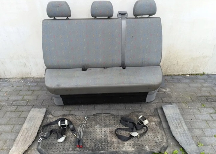 VW T5 T5 LIFT T6 DOKA Sitz Sitz TROJKA LAWKA Sitz TRZYOSOBOWE