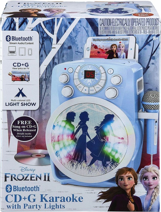 Frozen 2 - Крижане серце 2 набір караоке з вбудованим Bluetooth — фото 4
