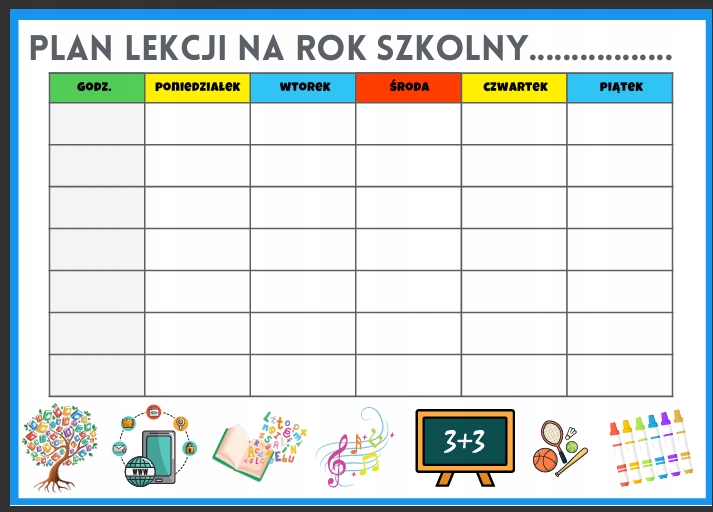 POMOCE DYDAKTYCZNE PDF ROZPOCZECIE ROKU картки роботи класу 1-3 для друку — фото 2