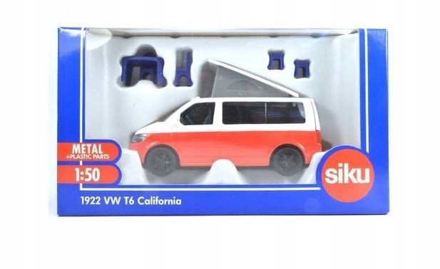 SIKU Супер - VW T6 California з рухомим дахом і аксесуарами — фото 2