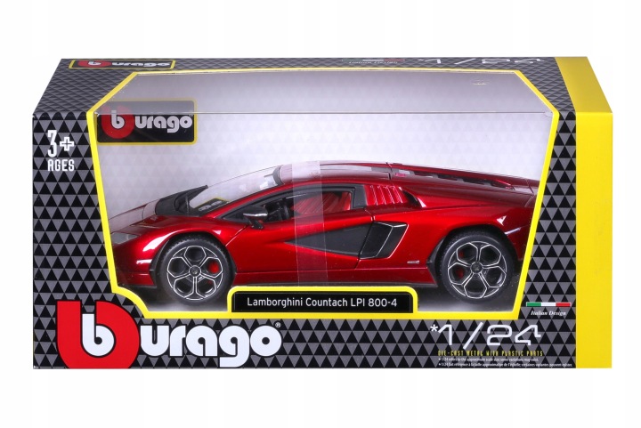 Уцінка - Lamborghini Countach LPI 800-4 Червоний 1:24 (новий з дефектом) — фото 2