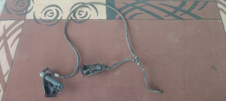 VW POLO 9N FL LIFT Lave phare Lave phares Phares Gauche Droite + Tuyaux Tuyaux