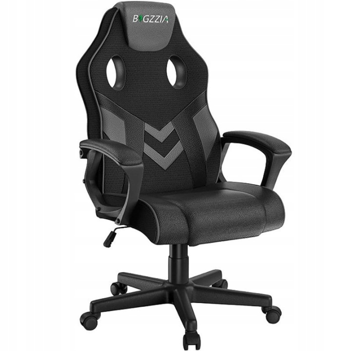Herní ergonomická židle X23F00K041, nastavitelná, šedá