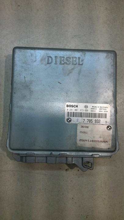 Bedienteil Computer DES MOTORS BMW E39 2.5 TDS 7785932
