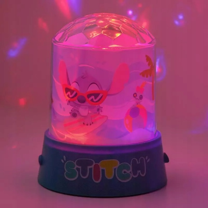 DISNEY STITCH лампа проекційна на вечірку 13 см STITCH різнокольорова — фото 5