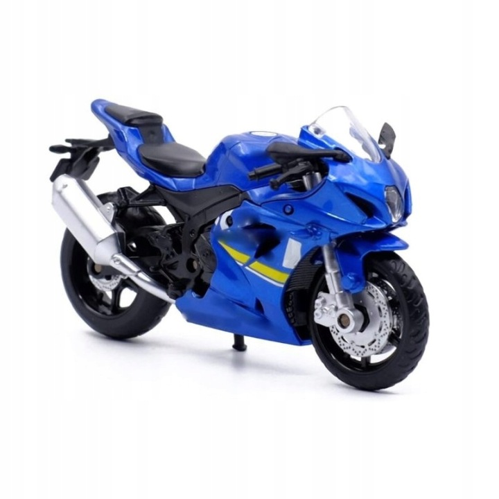 Msz 1:18 suzuki gsx-r1000 синій 3181 — фото 8
