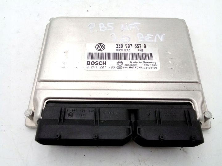 VW Passat B5 lift FL 2.0 Computer Bedienteil DES MOTORS 3B0907557Q