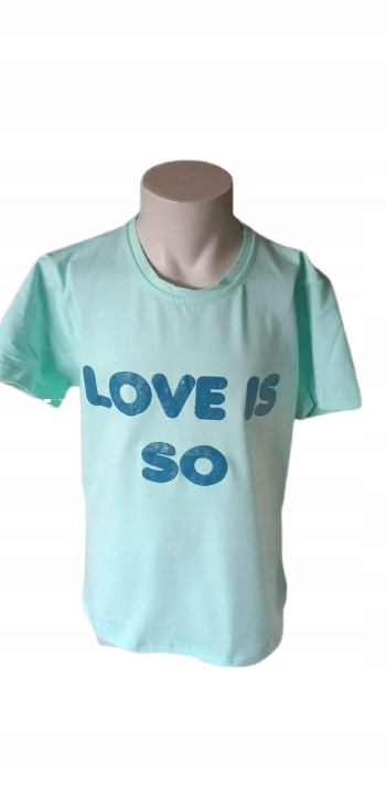 Bluzka t shirt dla dziewczynki bawełniana koszulka krótki rękaw — zdjęcie 19