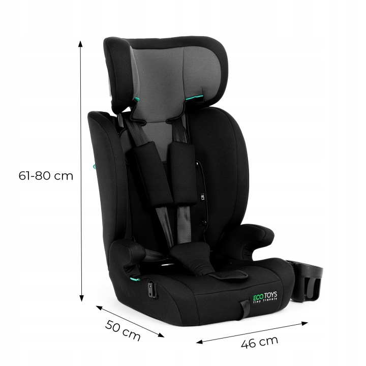 Автокрісло для дітей зріст 76-150 см R129 тримач для напоїв ECOTO — фото 11