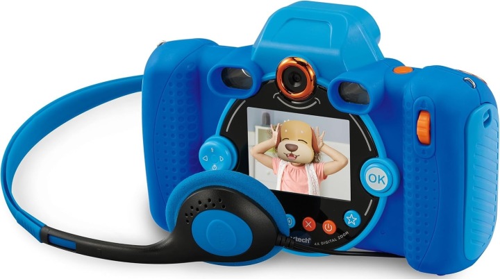 Фотоапарат цифровий для дітей VTech KidiZoom Duo FX 8 MPXNiebieski + Гри — фото 2