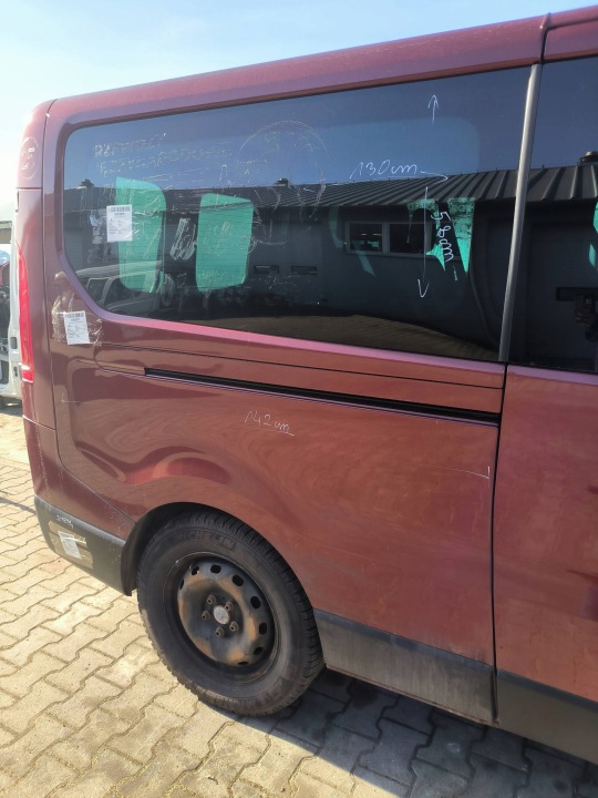 čtvrtka blatník pravý záď TENPF 2023 VIVARO RENAULT TRAFIC III LIFT