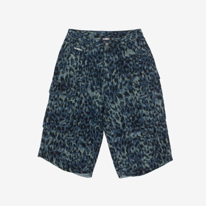 Short Wasted Paris Cheetah Grant сині