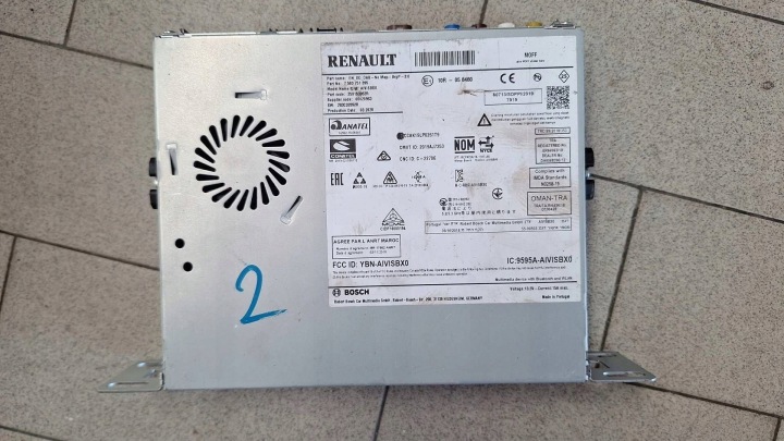 Stacja multimedialna czytnik Navigation Renault Zoe 259153952R
