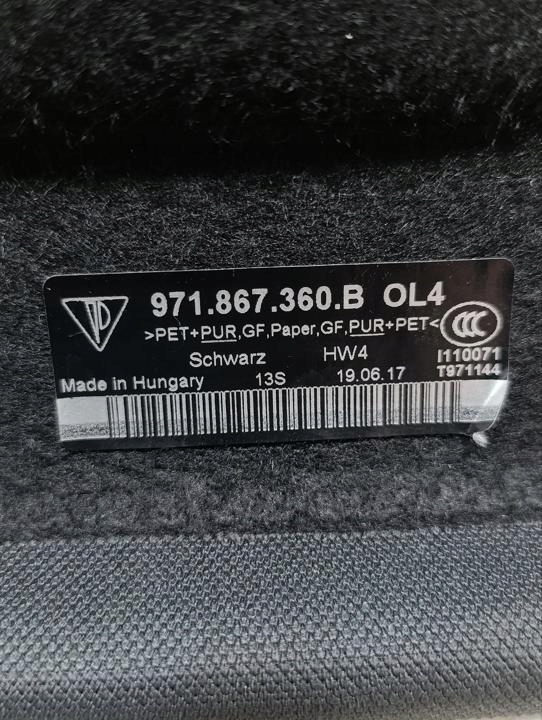 Kmeňová polica (centrálna) 971867360B Porsche PANAMERA 2018 15